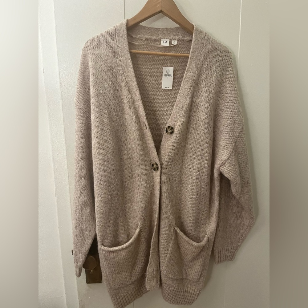 GAP Beige Cardigan NWT (Originally $85)